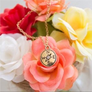 Gold compass bracelet